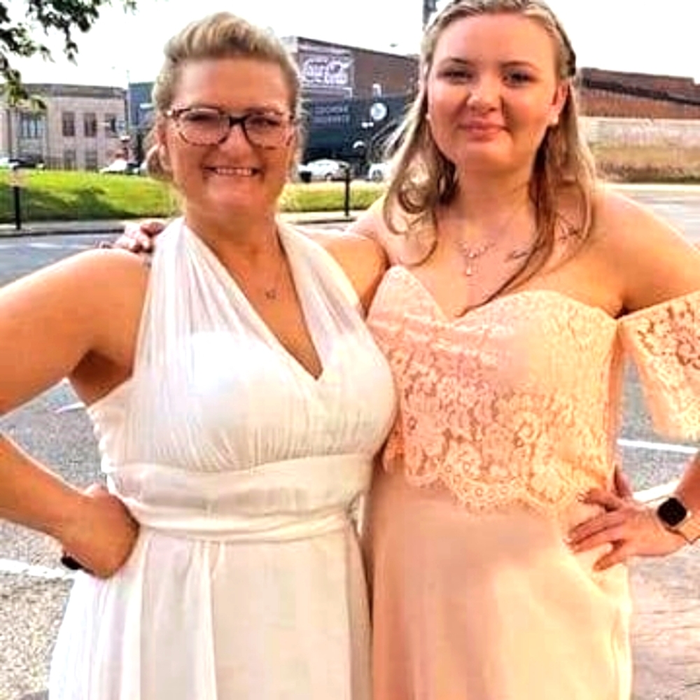 7 way White dress